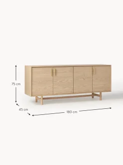 Aparador Con Puertas De Roble Diana