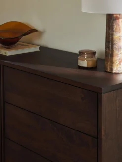 Aparador De Madera Maciza Diseno Espiga Con Cajones Y Puertas Luca