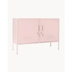 Aparador De Metal Con Puertas Mustard