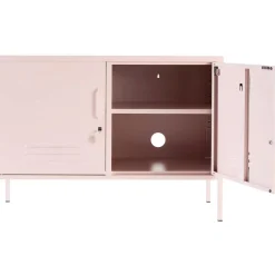 Aparador De Metal Con Puertas Mustard