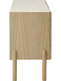 Aparador De Roble Con Tejido Vienes Jolie