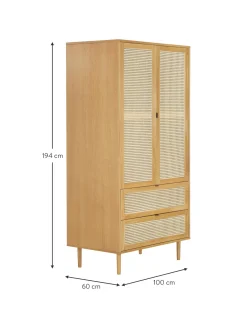 Armario Aries, 2 Puertas Y Cajones