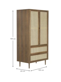 Armario Aries, 2 Puertas Y Cajones