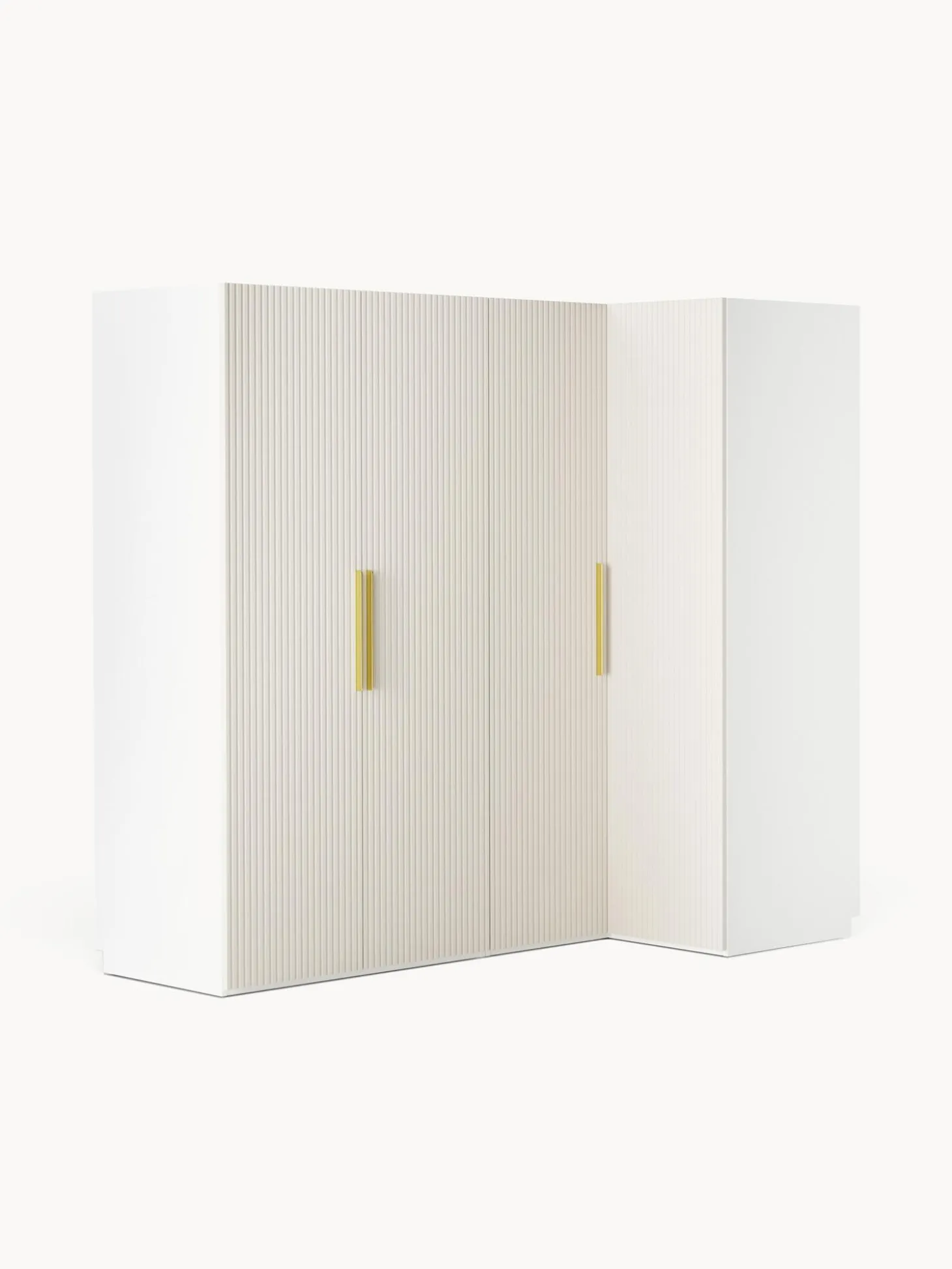 Armario Esquinero Modular Simone, 4 Puertas (215 Cm), Diferentes Variantes