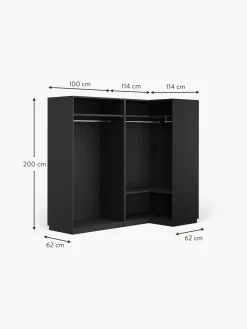 Armario Esquinero Modular Simone, 4 Puertas (215 Cm), Diferentes Variantes