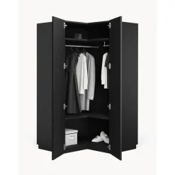 Armario Esquinero Modular Leon, 2 Puertas (115 Cm), Diferentes Variantes