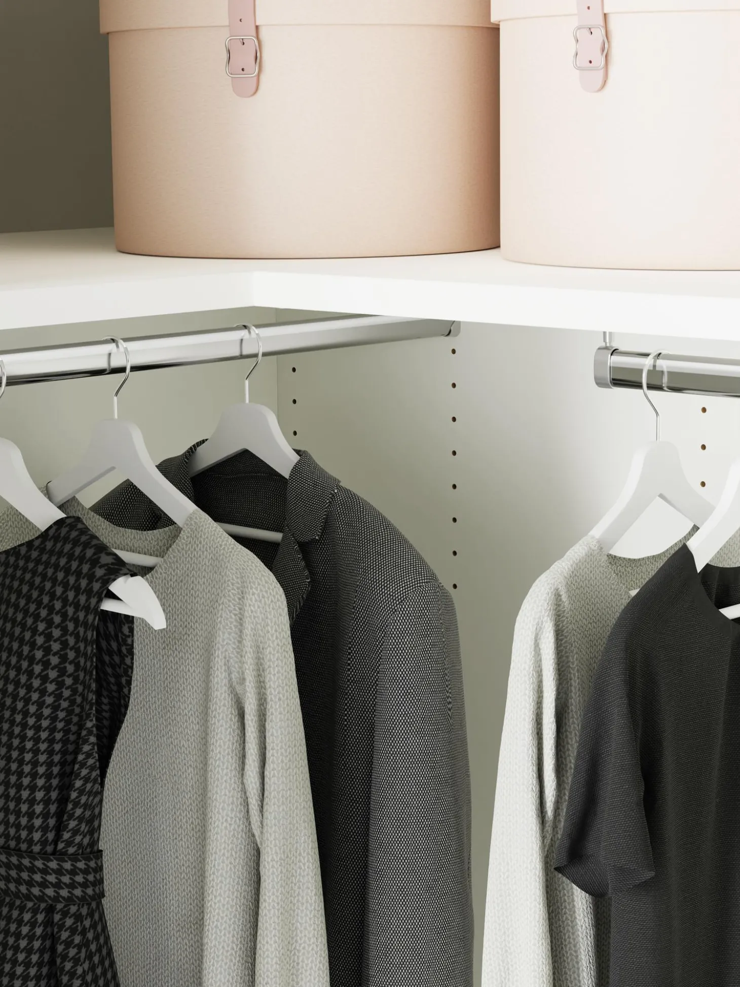 Armario Esquinero Modular Simone, 4 Puertas (215 Cm), Diferentes Variantes