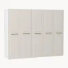 Armario Modular Charlotte, 5 Puertas (250 Cm), Diferentes Variantes