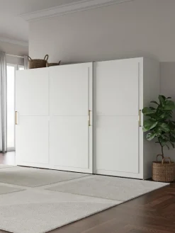 Armario Modular Charlotte, 3 Puertas Correderas (300 Cm), Diferentes Variantes