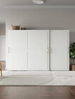Armario Modular Charlotte, 3 Puertas Correderas (300 Cm), Diferentes Variantes