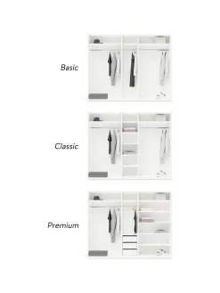 Armario Modular Charlotte, 5 Puertas (250 Cm), Diferentes Variantes