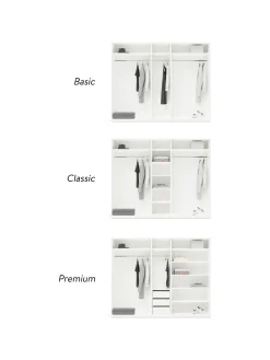 Armario Modular Charlotte, 5 Puertas (250 Cm), Diferentes Variantes