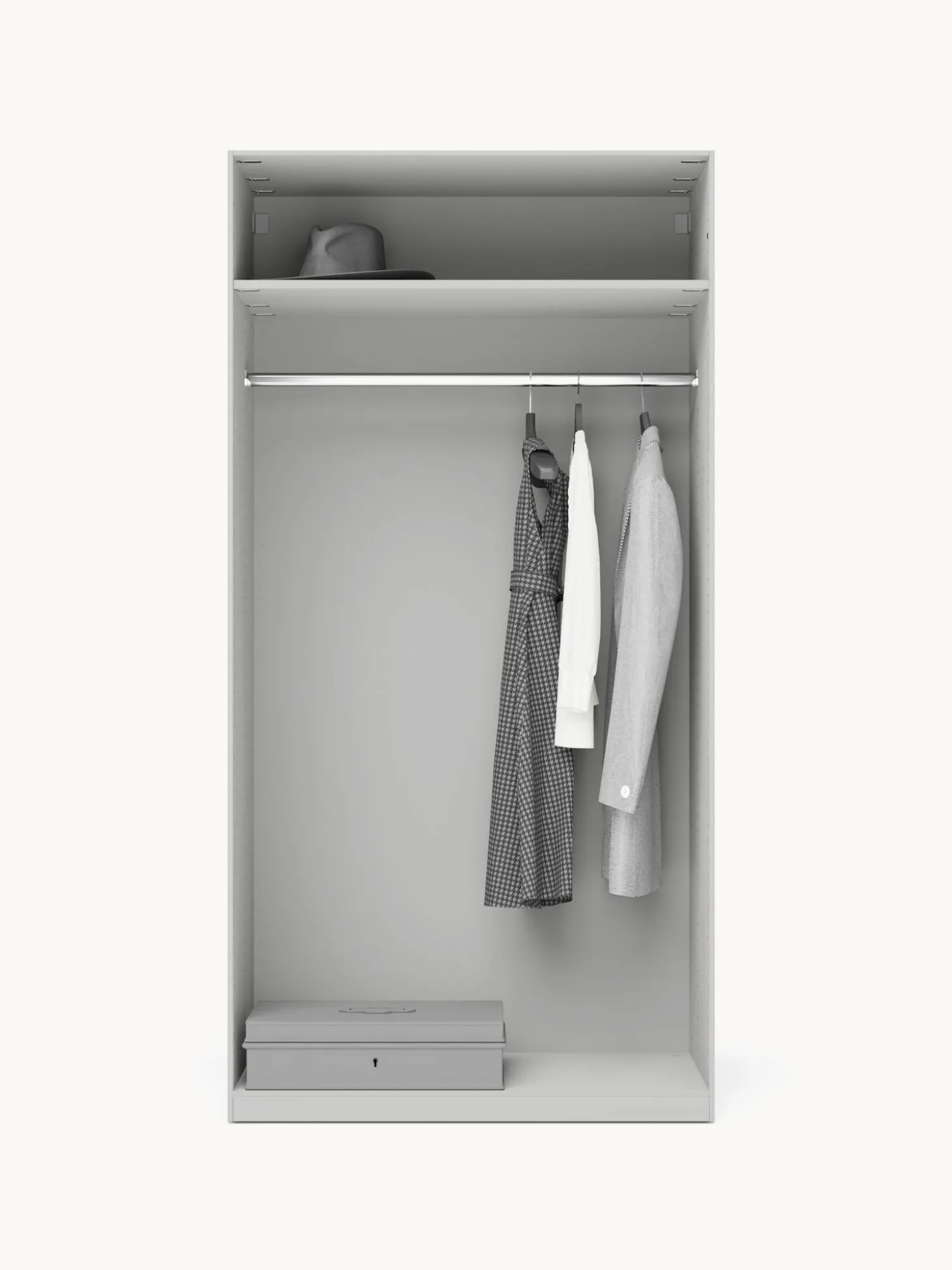 Armario Modular Leon, 2 Puertas (100 Cm), Diferentes Variantes