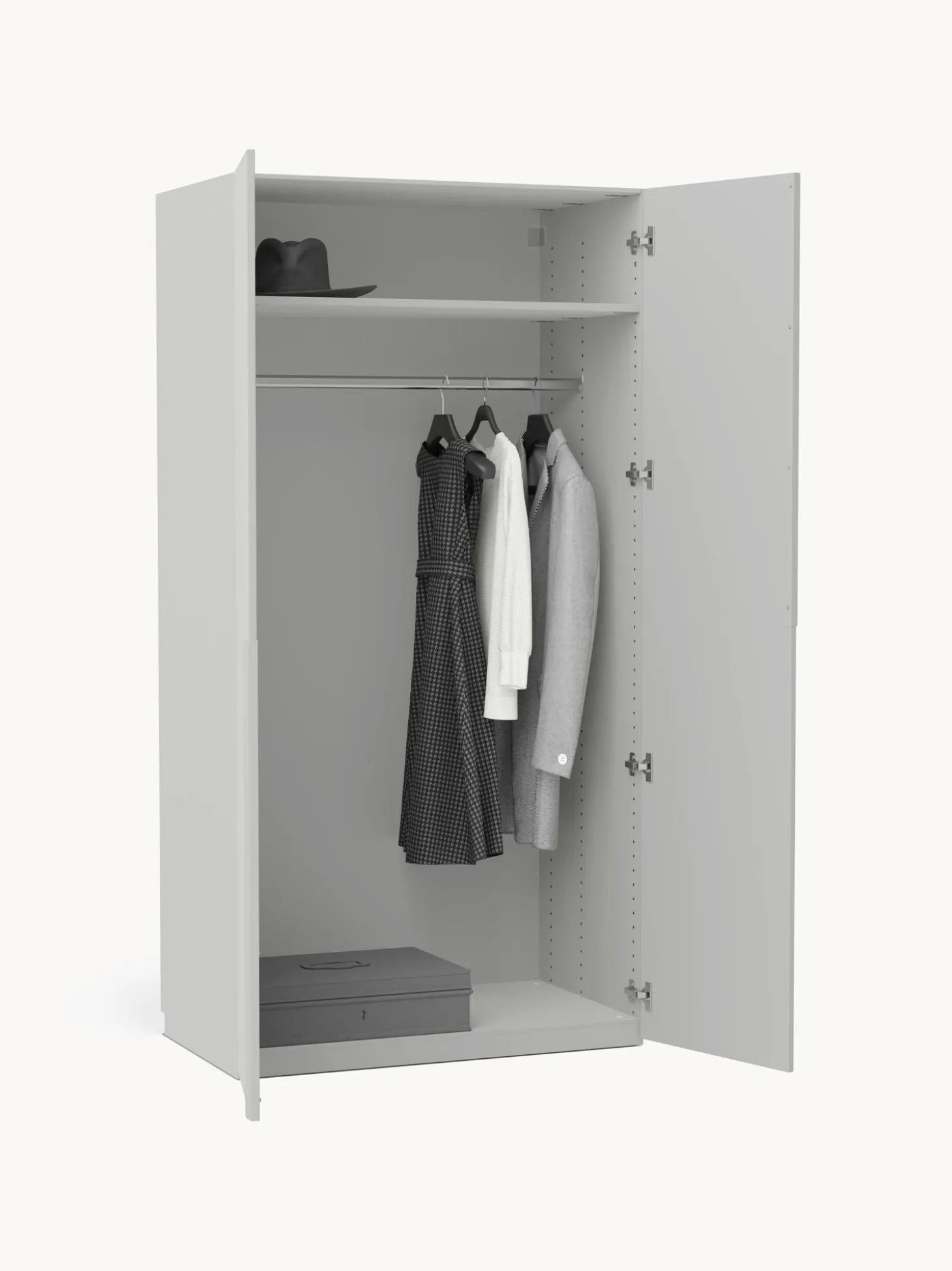 Armario Modular Leon, 2 Puertas (100 Cm), Diferentes Variantes