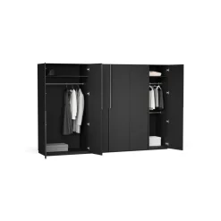 Armario Modular Leon, 6 Puertas (300 Cm), Diferentes Variantes