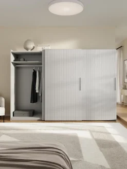 Armario Modular Simone, 3 Puertas Correderas (300 Cm), Diferentes Variantes