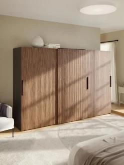 Armario Modular Simone, 3 Puertas Correderas (300 Cm), Diferentes Variantes