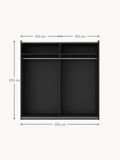 Armario Modular Simone, 2 Puertas Correderas (200 Cm), Diferentes Variantes