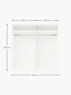 Armario Modular Simone, 4 Puertas (200 Cm), Diferentes Variantes