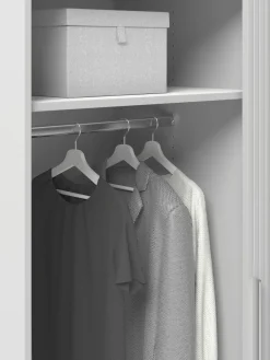 Armario Modular Simone, 2 Puertas Correderas (200 Cm), Diferentes Variantes