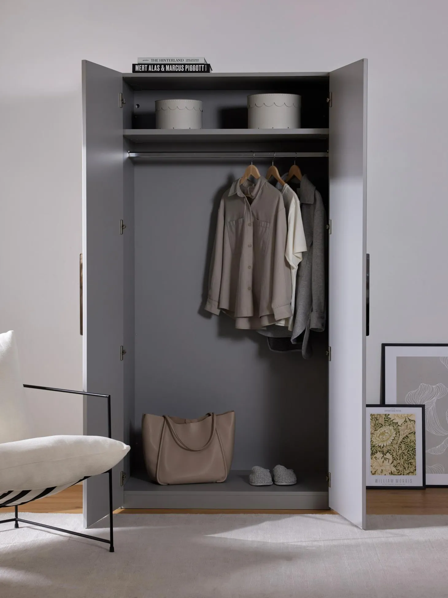 Armario Modular Simone, 2 Puertas (100 Cm), Diferentes Variantes