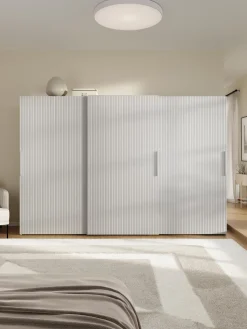 Armario Modular Simone, 3 Puertas Correderas (300 Cm), Diferentes Variantes