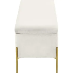 Banco Almacenaje Y Baul De Terciopelo Harper