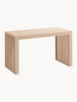 Banco De Madea De Bambu Rib