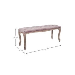 Banco De Terciopelo Mathilde