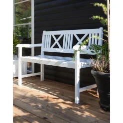 Banco Grande De Madera Para Exterior Rosenborg