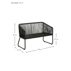Banco Para Exterior De Plastico Moa