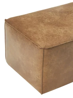 Banco Tapizado En Cuero Reciclado Sanja