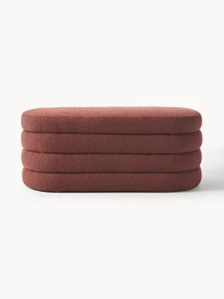 Banco Tapizado En Tejido Boucle Alto