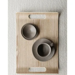 Bandeja Decorativa De Madera Wilo, 36 Cm