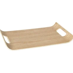Bandeja Decorativa De Madera Wilo, 36 Cm