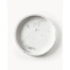 Bandeja Redonda Decorativa De Marmol Venice