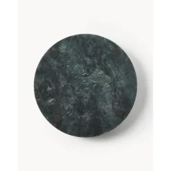 Bandeja Redonda Decorativa De Marmol Venice