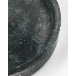 Bandeja Redonda Decorativa De Marmol Venice