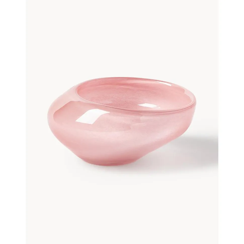 Bol Decorativo Artesanal De Vidrio Ashley