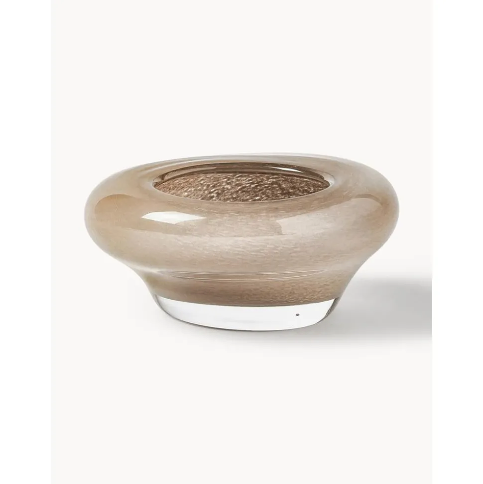 Bol Decorativo Artesanal De Vidrio Ashley