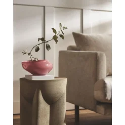 Bol Decorativo Artesanal De Vidrio Ashley