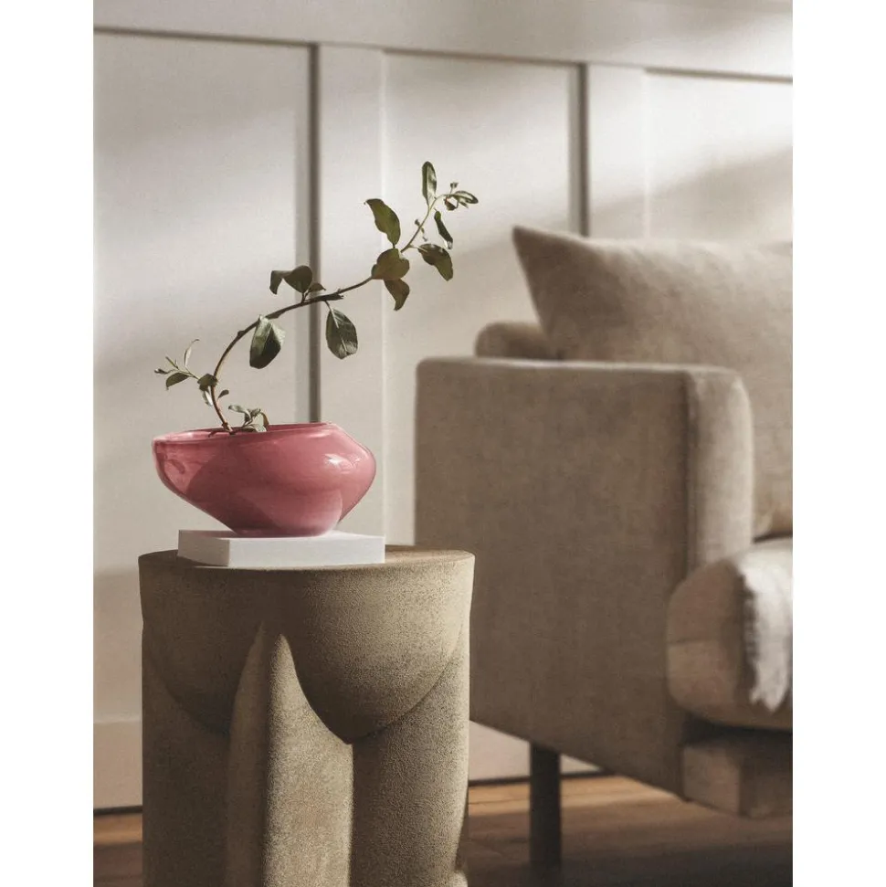 Bol Decorativo Artesanal De Vidrio Ashley