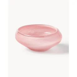 Bol Decorativo Artesanal De Vidrio Ashley