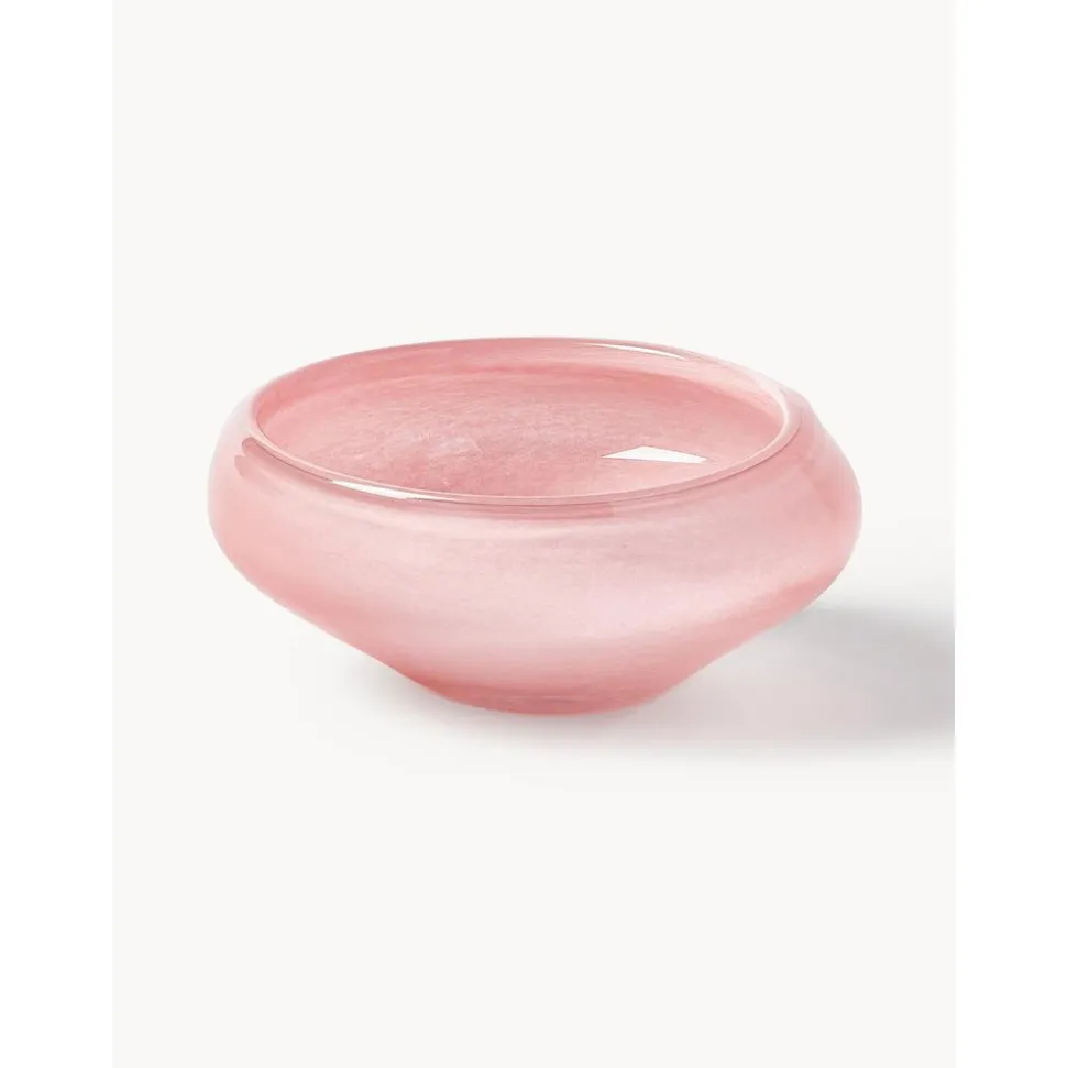 Bol Decorativo Artesanal De Vidrio Ashley