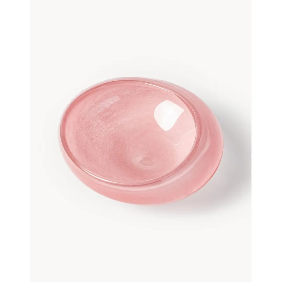 Bol Decorativo Artesanal De Vidrio Ashley