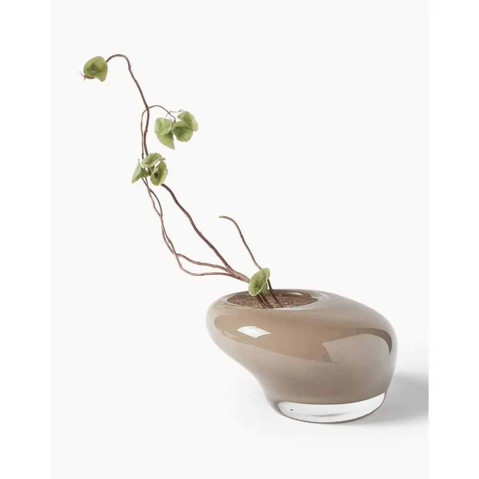 Bol Decorativo Artesanal De Vidrio Ashley