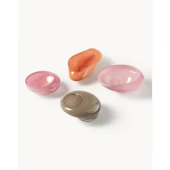 Bol Decorativo Artesanal De Vidrio Ashley