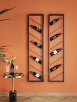 Botellero Colgante Bistro, Para 8 Botellas