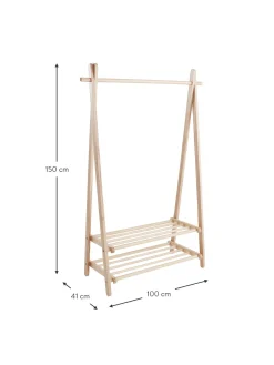 Burro De Madera De Pino Cole