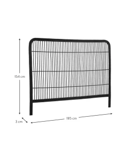 Cabecero De Ratan Nago